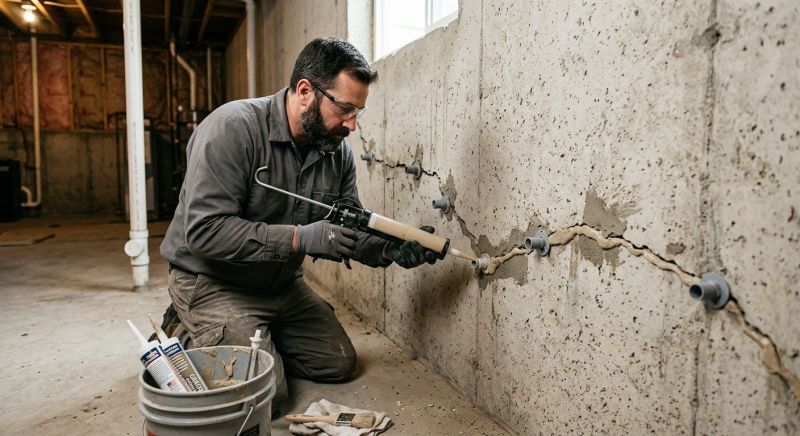 Basement Foundation Repair in Bedminster, NJ