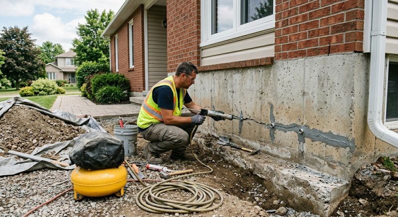 Basement Foundation Repair in Pittstown, NJ