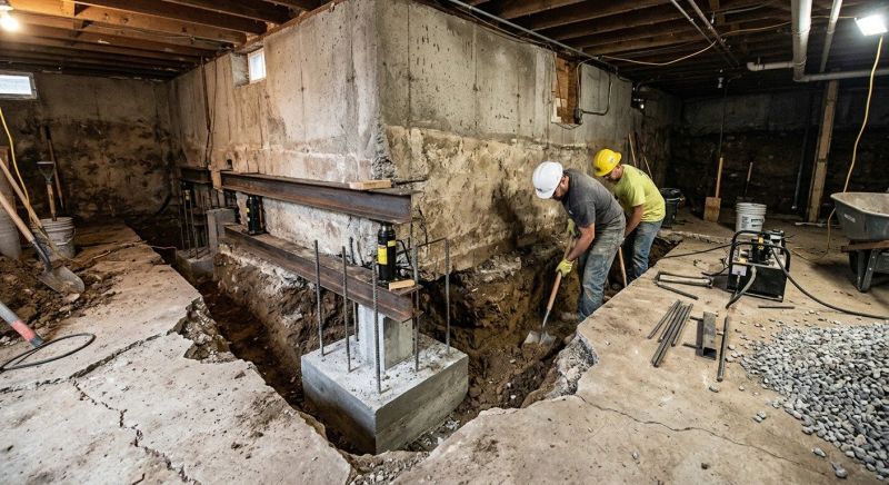 Basement Underpinning in Flemington, NJ