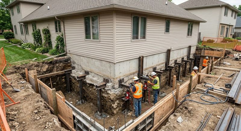 Basement Underpinning in Flemington, NJ