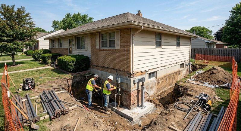 Building Foundation Repair in Mendham, NJ