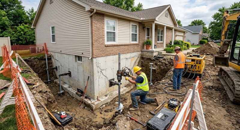 Building Foundation Repair in Warren County, NJ