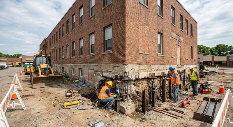 Commercial Foundation Repair in Flemington, NJ