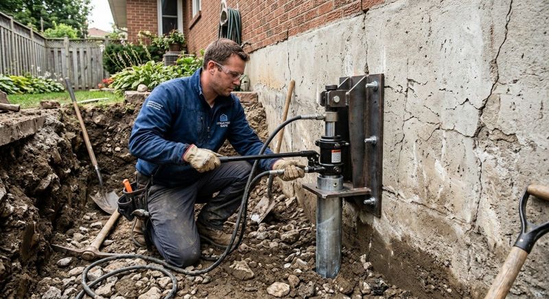 Concrete Foundation Leveling in Hunterdon County, NJ