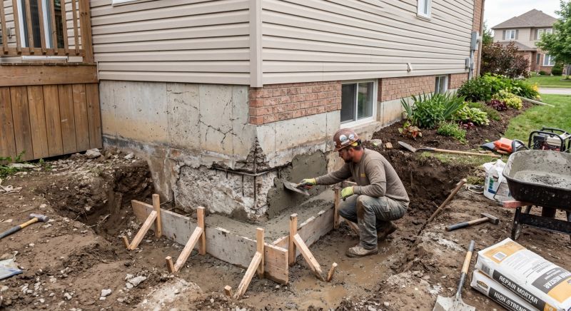 Concrete Foundation Repair in Bridgewater, NJ