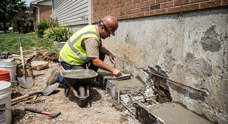 Concrete Foundation Repair in New Hope, PA