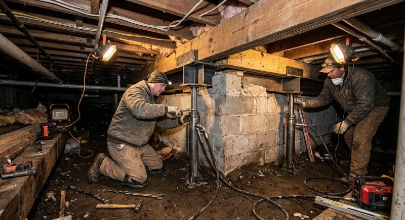 Concrete Foundation Repair in Phillipsburg, NJ