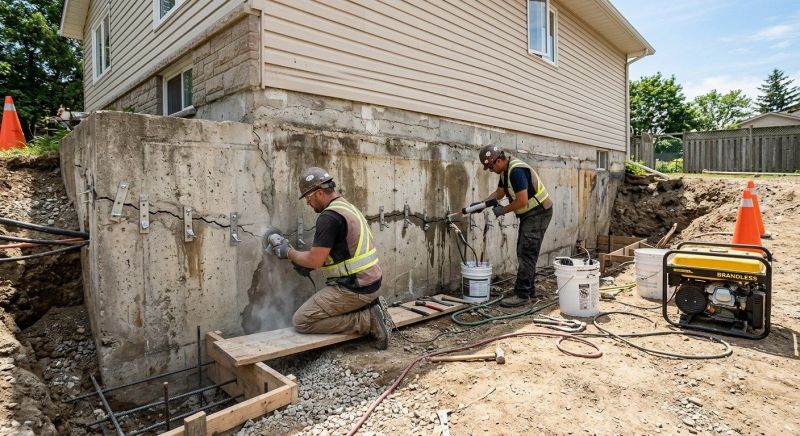Concrete Foundation Repair in Stockton, NJ