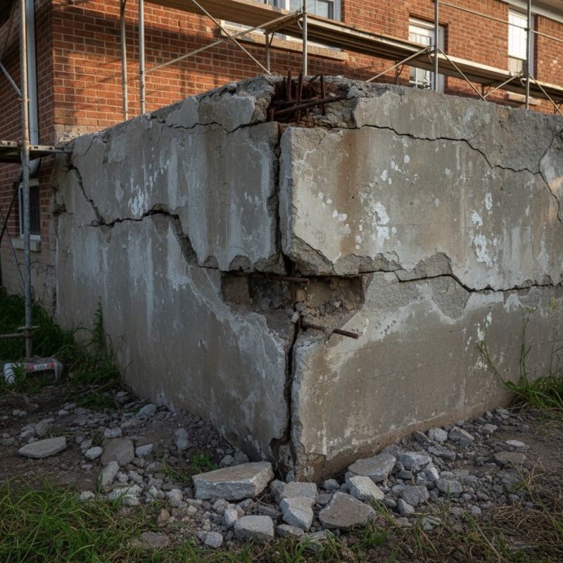 Cracked Foundation Repair in Morrisville, PA