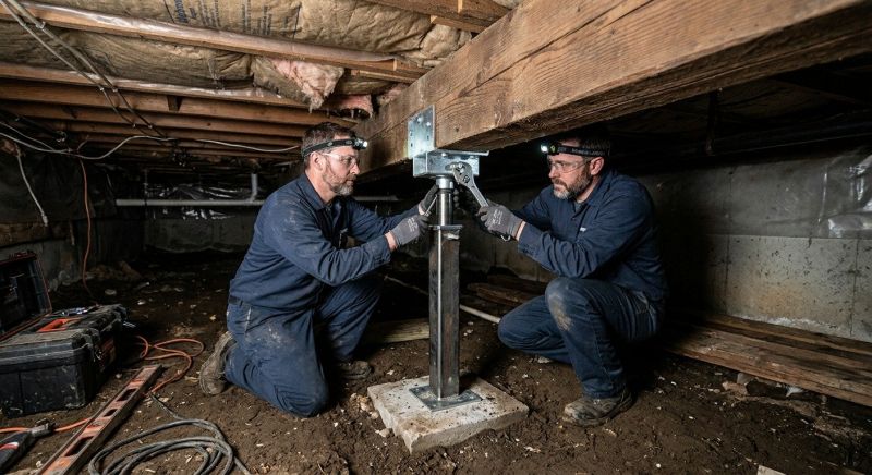 Crawl Space Leveling in Flemington, NJ