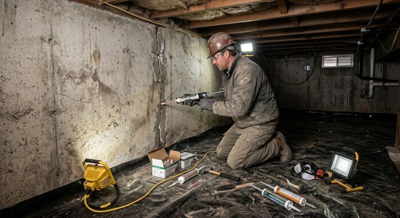 Crawlspace Foundation Repair in Upper Black Eddy, PA