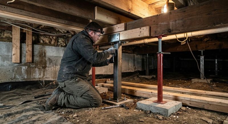 Crawlspace Structural Repair in Flemington, NJ