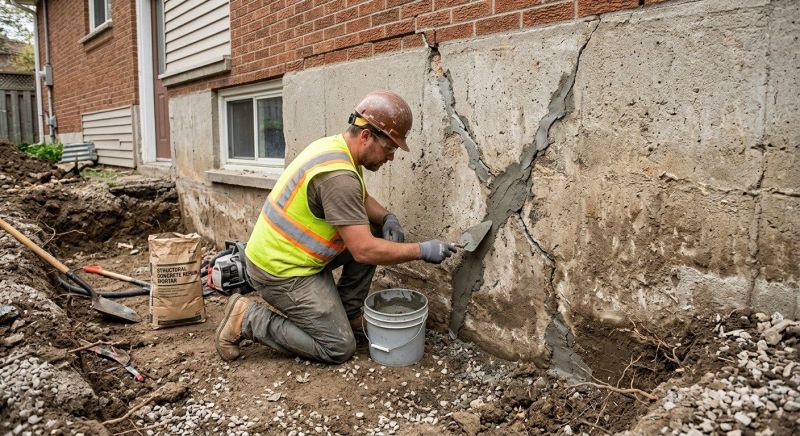 Exterior Foundation Repair in Flemington, NJ
