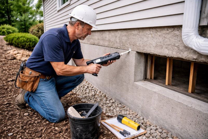Foundation Crack Sealing in Flemington, NJ