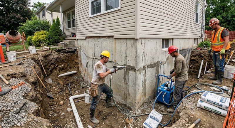 Foundation Damage Repair in Flemington, NJ