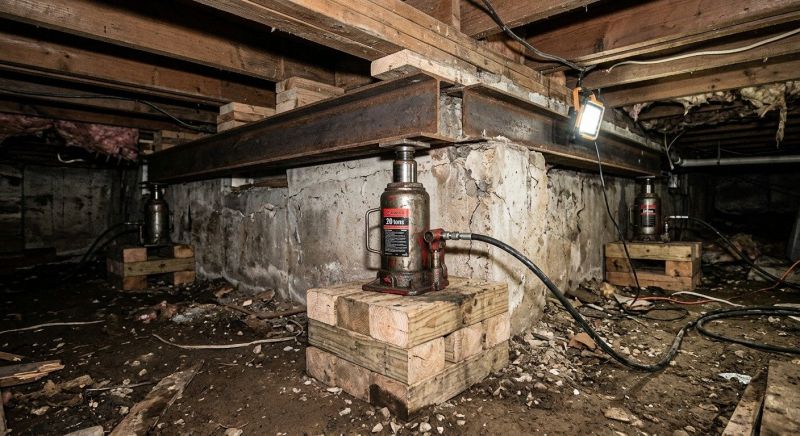 Foundation Jacking in Bridgewater, NJ
