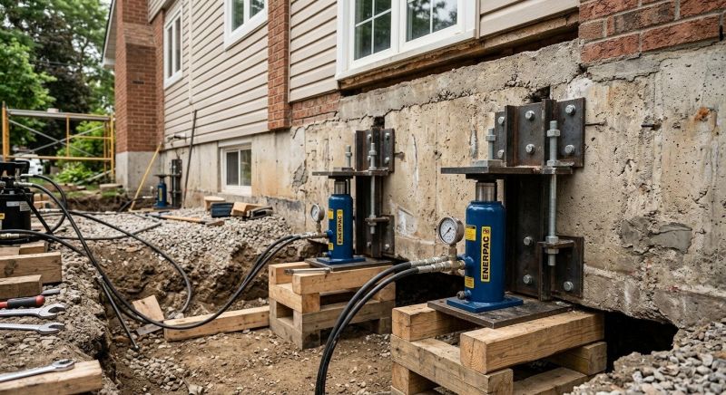 Foundation Jacking in Edison, NJ