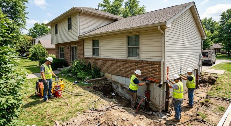 Foundation Jacking in Hopewell, NJ