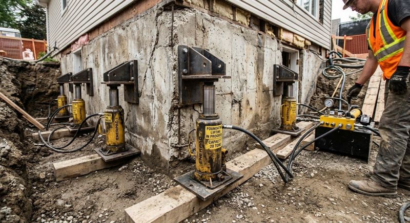 Foundation Jacking in Lebanon, NJ