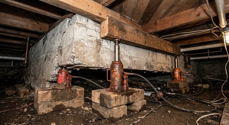 Foundation Jacking in Ringoes, NJ