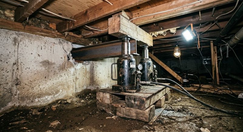 Foundation Jacking in Somerset County, NJ