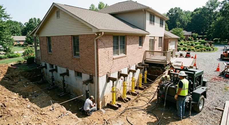 Foundation Jacking in Stewartsville, NJ