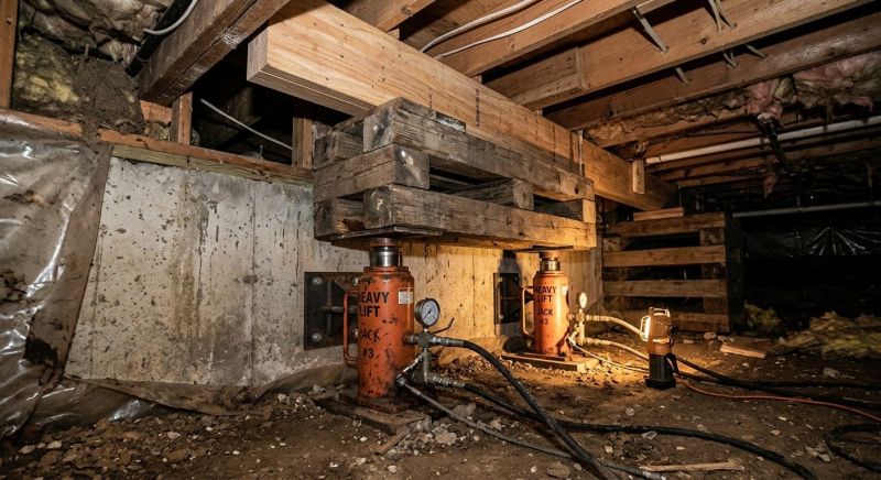 Foundation Jacking in Trenton, NJ