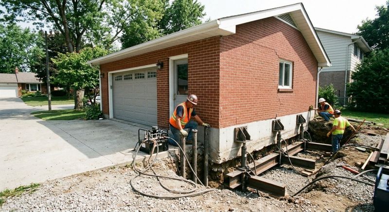 Foundation Lifting in Middlesex, NJ