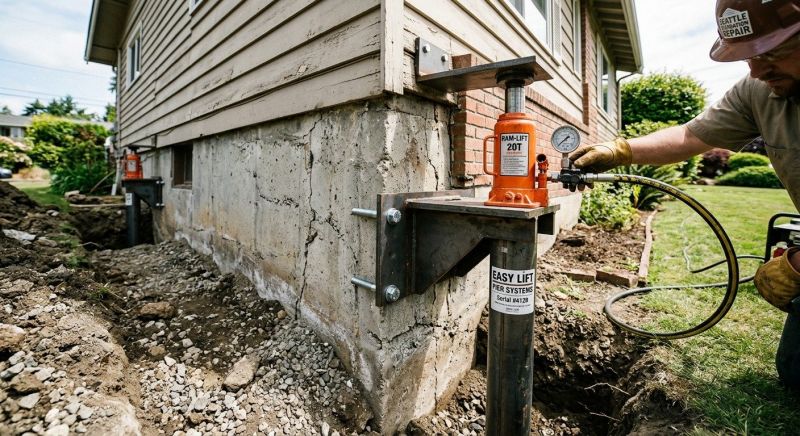 Foundation Lifting in Plainfield, NJ