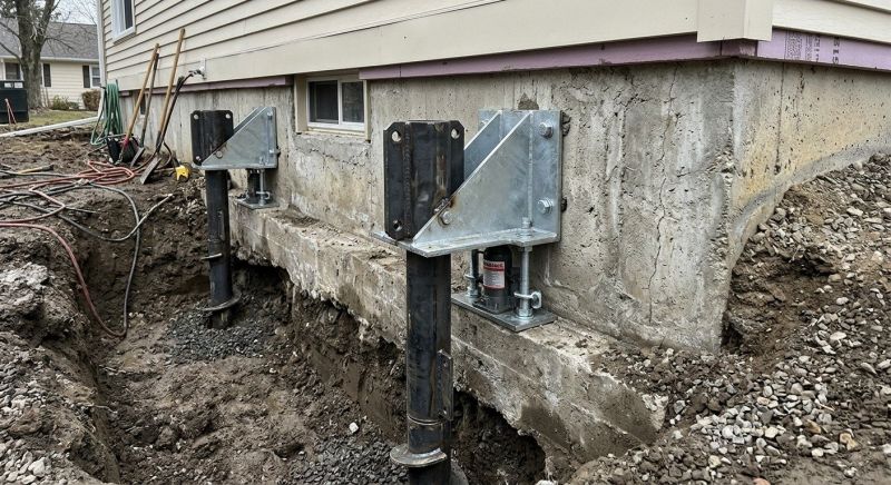 Foundation Pier Leveling in Flemington, NJ