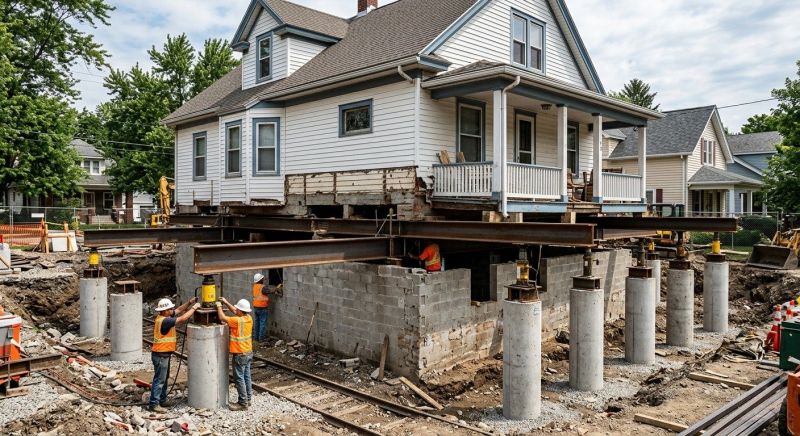 Foundation Raising in Levittown, PA
