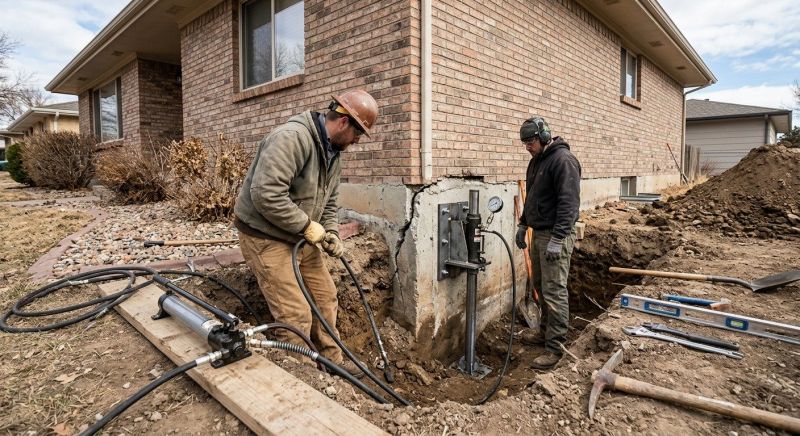 Foundation Stabilizing in Doylestown, PA
