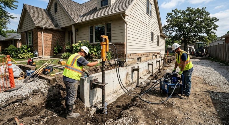 Foundation Stabilizing in Flemington, NJ