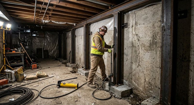 Foundation Stabilizing in Perkasie, PA