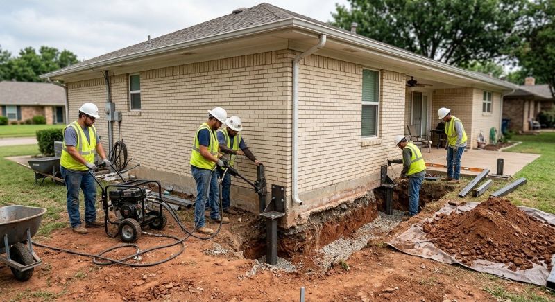 Foundation Stabilizing in Perkasie, PA