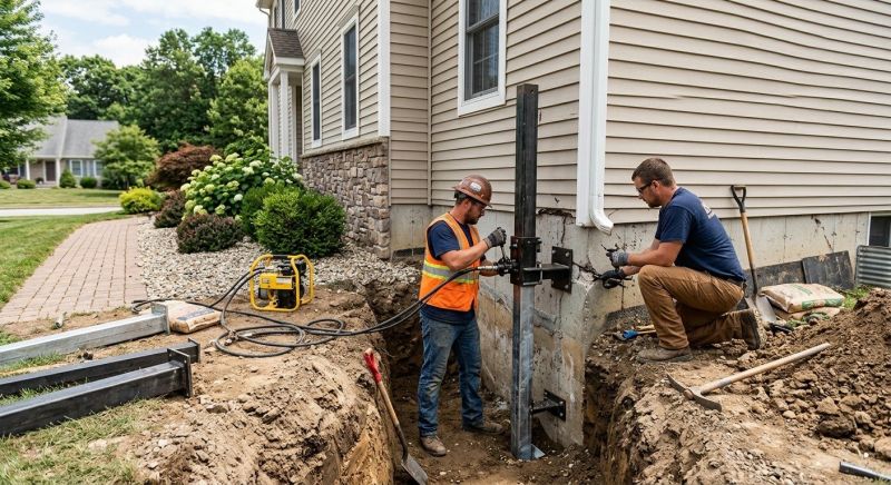Foundation Stabilizing in Somerset County, NJ