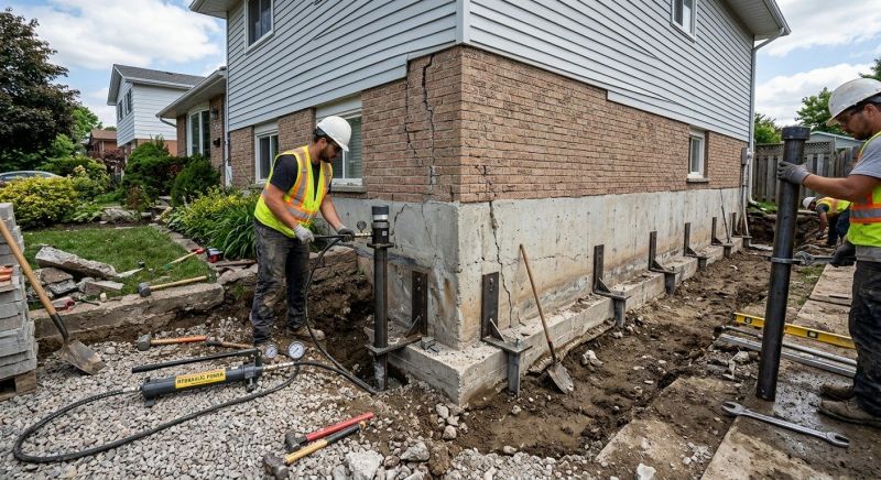 Foundation Stabilizing in Stewartsville, NJ