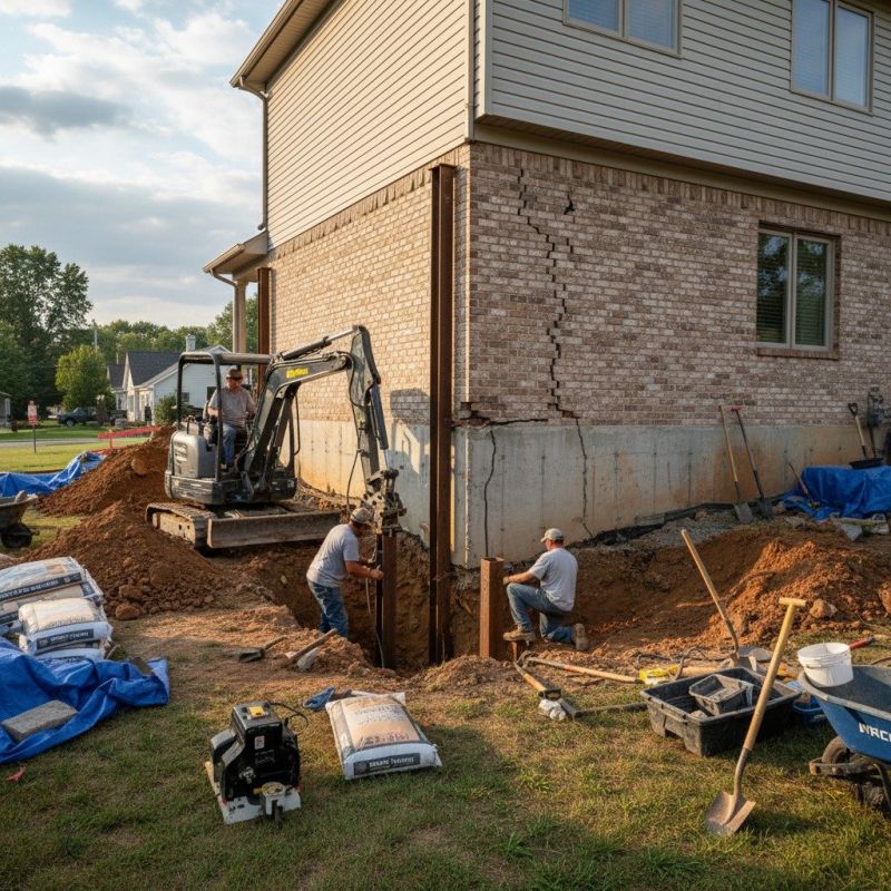 Foundation Structural Repair in Annandale, NJ