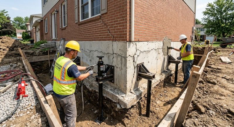Foundation Structural Repair in Hopewell, NJ
