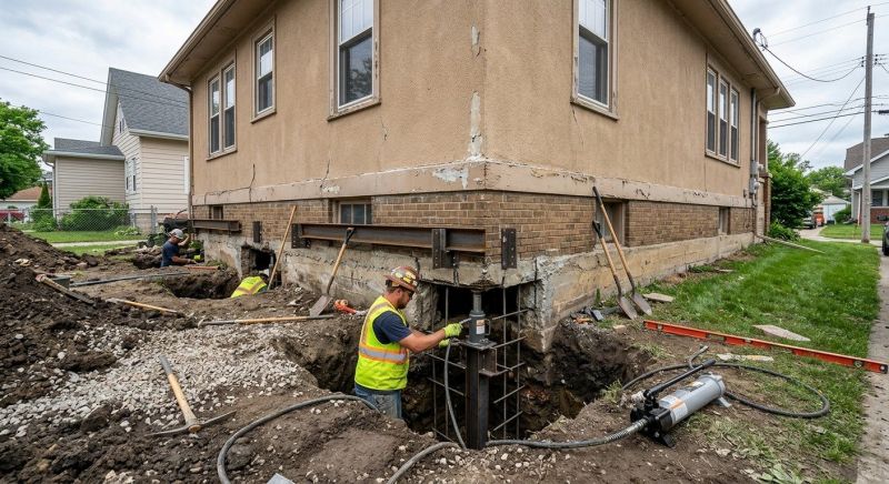 Foundation Underpinning in Flemington, NJ
