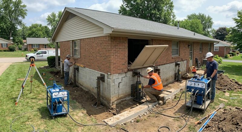 Home Foundation Leveling in High Bridge, NJ