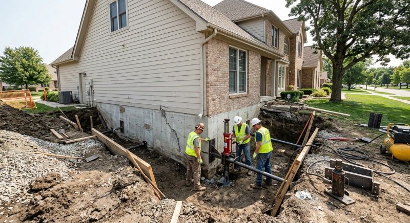 Home Foundation Repair in Pittstown, NJ