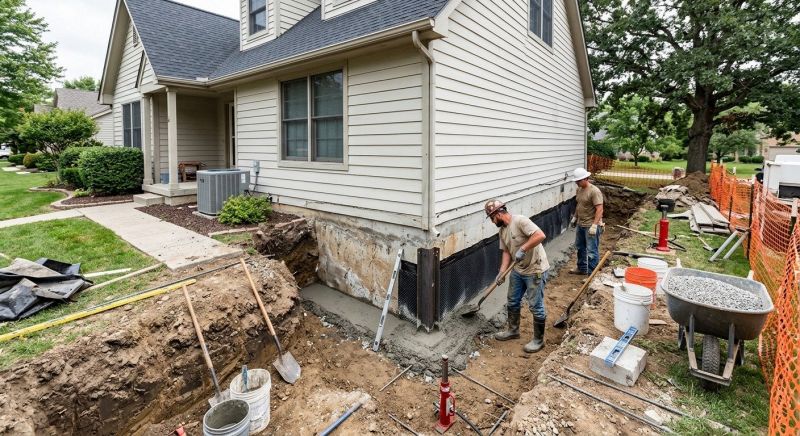 Home Foundation Repair in Riegelsville, PA