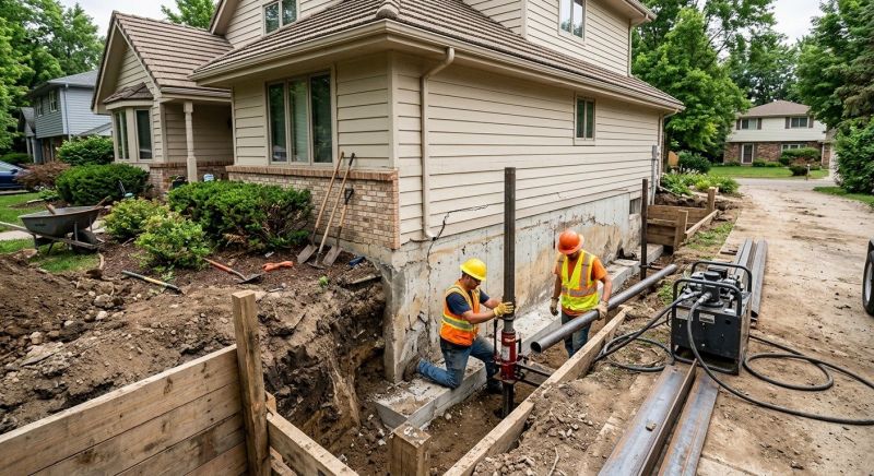 Home Foundation Repair in Stewartsville, NJ