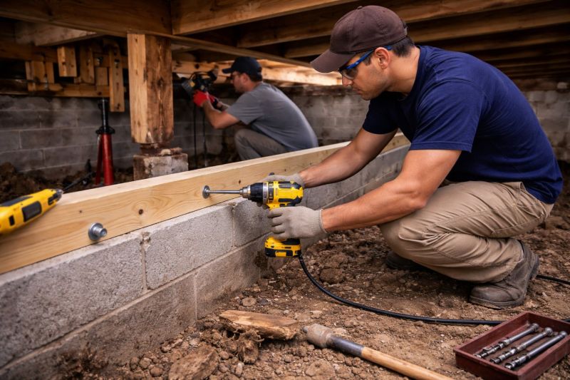 House Foundation Repair in Bedminster, NJ