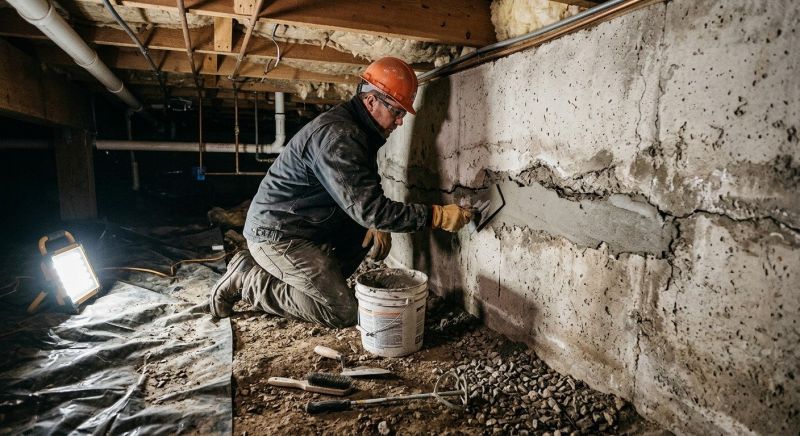 Leaking Foundation Repair in Flemington, NJ