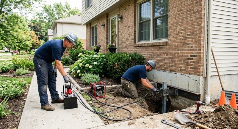 Settling Foundation Service in Bedminster, NJ