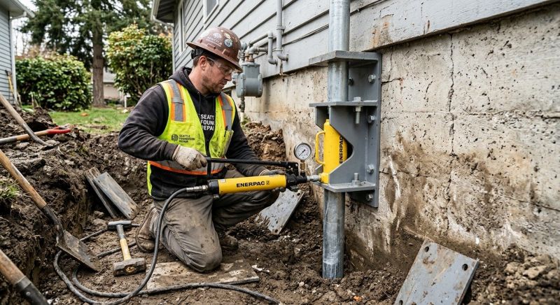 Settling Foundation Service in Doylestown, PA