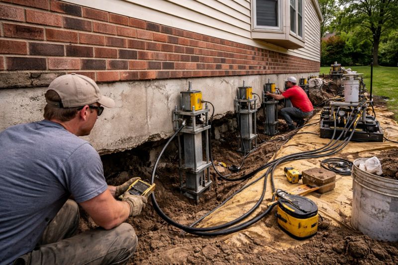 Settling Foundation Service in Princeton, NJ