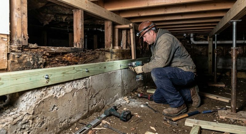 Sinking Foundation Repair in Clinton, NJ